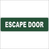 Escape door 